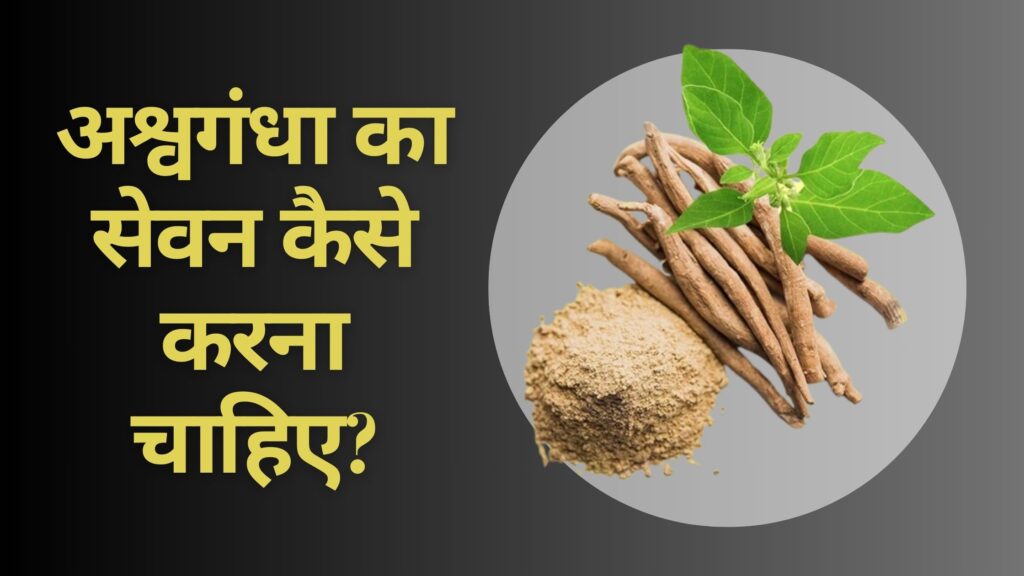 अश्वगंधा का सेवन कैसे करना चाहिए